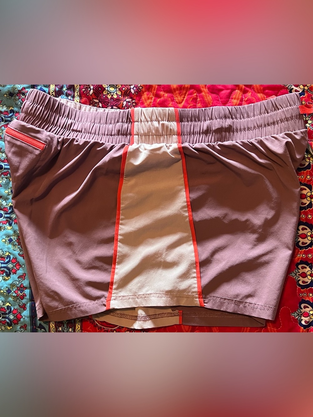 Fabletics Purple Athletic Shorts with Built-in Lining Size Large - Picture 8 of 14